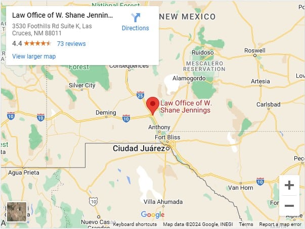 W Shane Jennings Las Cruces NM office